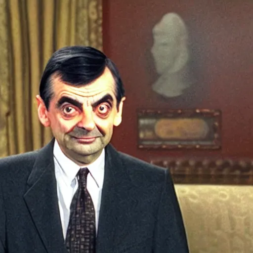 Image similar to mr bean as potus