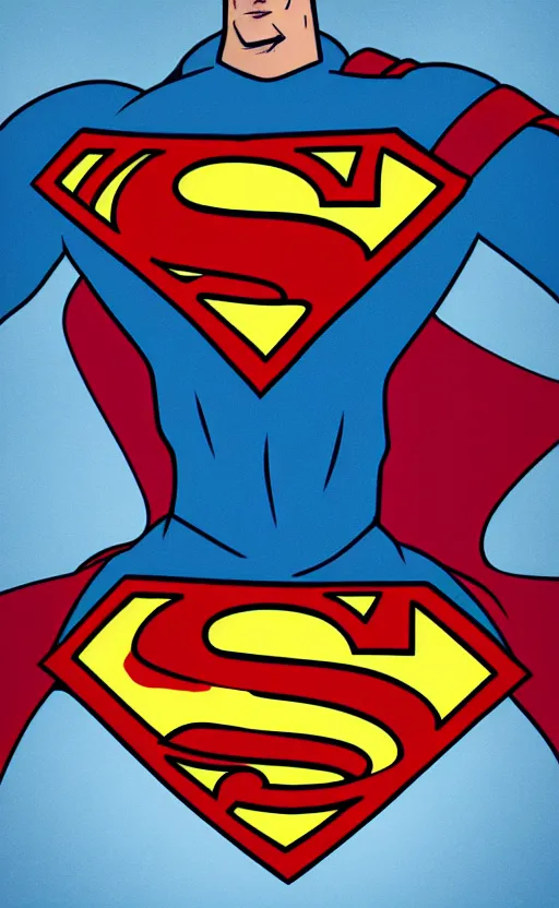 Image similar to Superman with letter Z on his chest, digital art, high quality