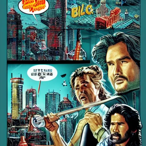 Image similar to big trouble in little china scenes