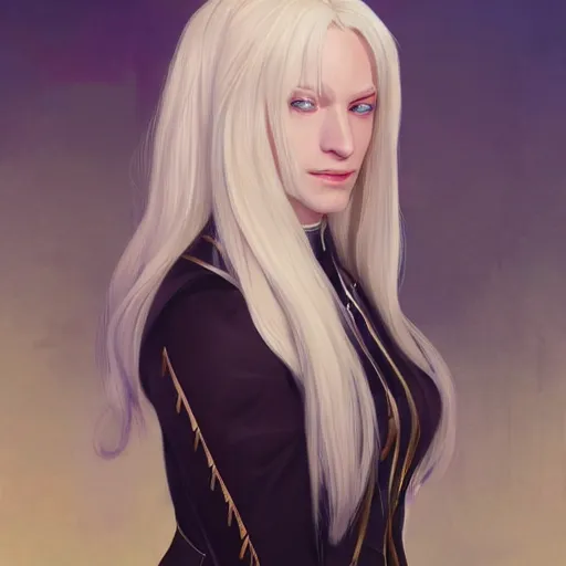 Prompt: Lucius Malfoy league of legends on his day off, highly detailed, digital painting, artstation, concept art, smooth, sharp focus, illustration, ArtStation, art by artgerm and greg rutkowski and alphonse mucha and Edmund Blair Leighton and Charlie Bowater