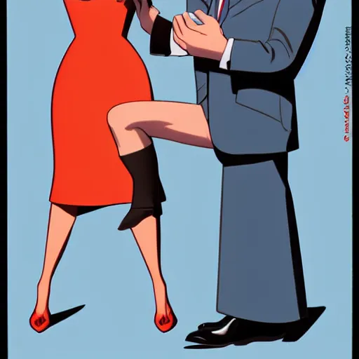 Image similar to Mr. Bean by Bruce Timm