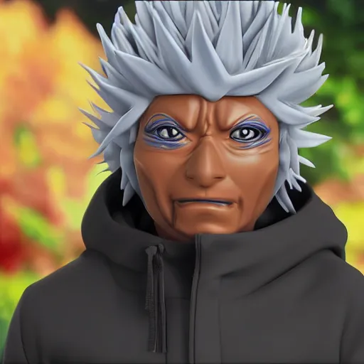 Prompt: Happy Tobirama, 4k, hyperrealistic, extreme details