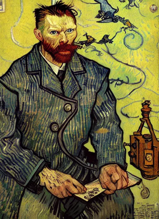 Image similar to hyper realistic capetown painted vincent van gogh by chiara bautista and norman rockwell and greg rutkowski weta studio, and lucasfilm