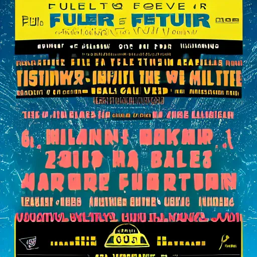 Prompt: 6 th future fuller festival