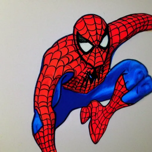 Little Spider-Man in Kawaii - Spider-Man Kids Coloring Pages
