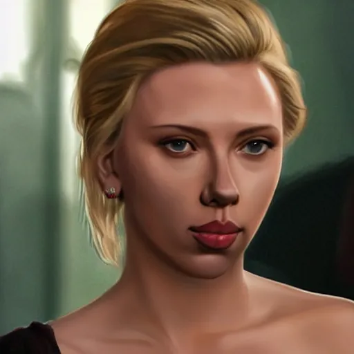 Image similar to Scarlet Johansson Highly Detailed
