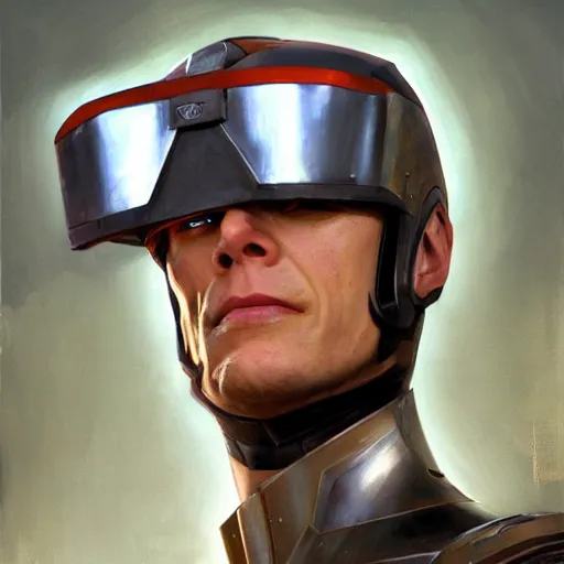 Image similar to greg manchess portrait painting of partially armored paul bettany aka vision as overwatch character, medium shot, asymmetrical, profile picture, organic painting, sunny day, matte painting, bold shapes, hard edges, street art, trending on artstation, by huang guangjian, gil elvgren, ruan jia, greg rutkowski, gaston bussiere