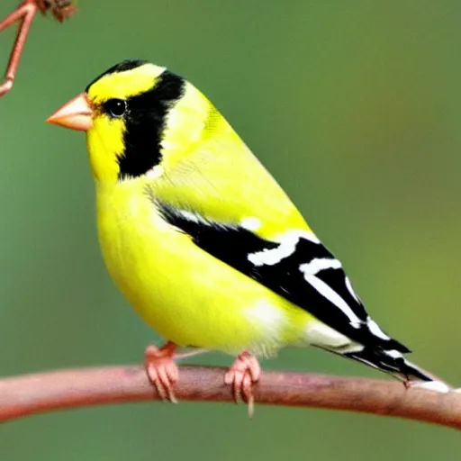 Image similar to draw an american goldfinch