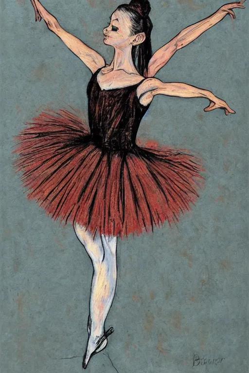 Image similar to ballerina by clive barker