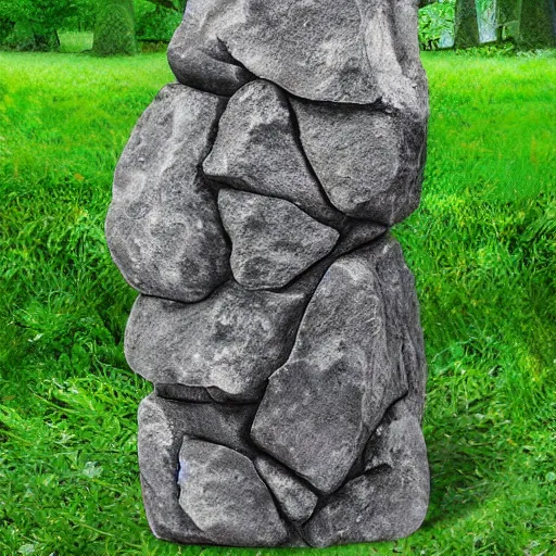 Image similar to small treetop village stone, vivid photorealistic