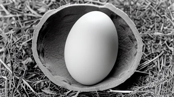 Image similar to Rudy Giuliani in an egg shell photographed by Anne Geddes