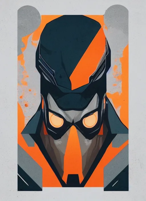 Image similar to symmetry!! portrait of deathstroke by sachin teng, organic, cables, matte painting, geometric shapes, hard edges! graffiti, street art