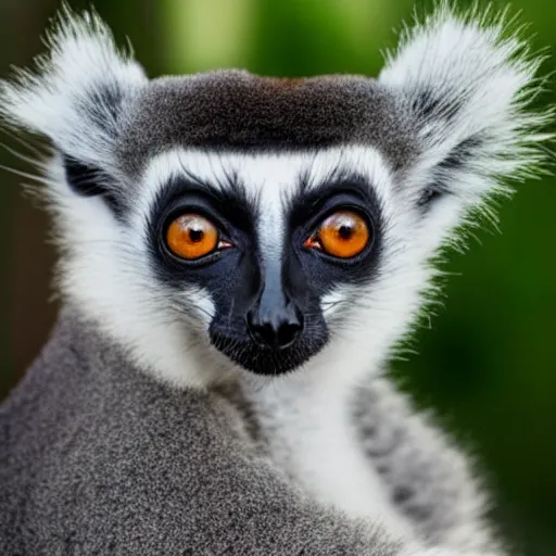 Prompt: a photo of a lemur