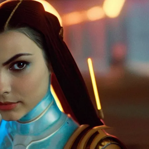 Image similar to victoria justice as princess padme in star wars episode 3, 8k resolution, full HD, cinematic lighting, award winning, anatomically correct