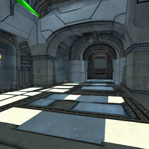 Prompt: quake 3 arena, in the style of stephen bauman. smooth, sharp focus, semi - realism.