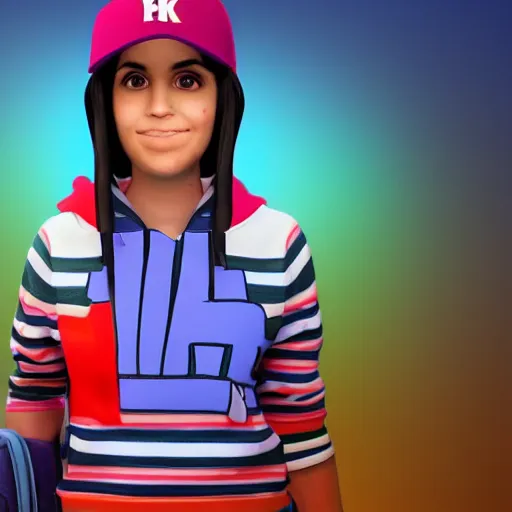 Image similar to h3h3, hila klein, teddy fresh, fortnite skin, youtube, video game, Loading Screen. 8k Resolution