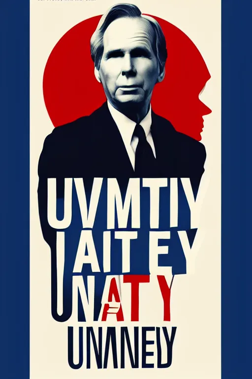 Image similar to minimal movie poster united states senator henry clay, solid colors, cinematic