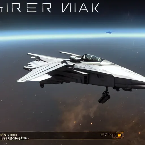 Image similar to star citizen, super hornet