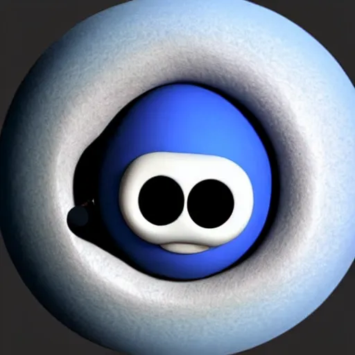 Prompt: the most cutest adorable happy picture of a blue ball face, key hole on blue ball, locklegion, key hole in face, keyhole covering the face, oversized keyhole, lock for face, keyhole faceial movement, chibi style, wooperlock, wooper lock, black keyhole face, adorably cute, enhanched, deviant adoptable, digital art Emoji collection