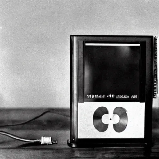 Image similar to a photo of an iPod manufactured in the 1930s, 1935