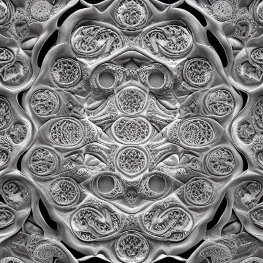 Image similar to a hyperrealistic 3 d painting of a huge sprawling fractal cathedral interior populated by mandelbrot fractals by android jones, unreal engine, carved stone, carved soap, white color scheme, volumetric lighting, octane render, dramatic lighting, glowing, carved marble, opalescent, sacred geometry, religious, angelic, catholicpunk, stark, 8 k, ultra detailed