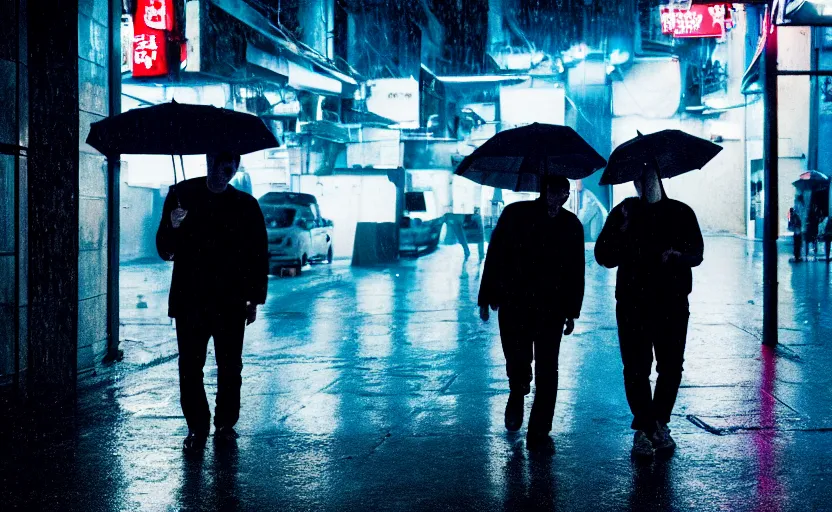 Image similar to cinestill 5 0 d candid photographic portrait by david cronenberg of todd solondz walking the streets of tel aviv, modern cyberpunk moody emotional cinematic, closeup, pouring rain menacing lights shadows, 8 k, hd, high resolution, 3 5 mm, f / 3 2, ultra realistic faces, ex machina