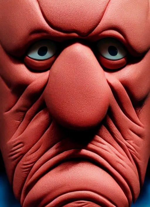 Image similar to 3 0 0 0 ( dr. john a. zoidberg ), portrait photography feroflex photorealistic studio lighting ektachrome detailed intricate face details, ultradetails, beautiful face, realistic shaded perfect face, extremely fine details