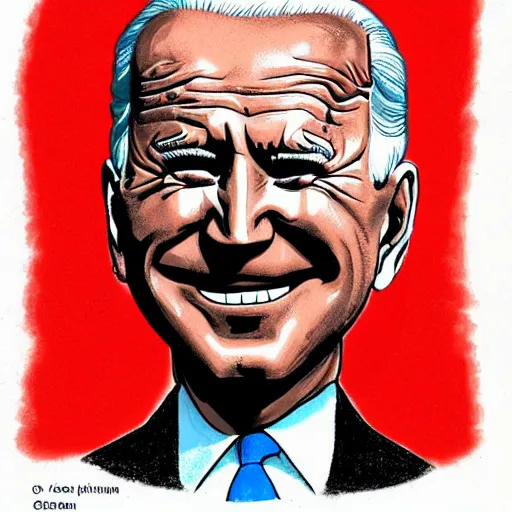 Image similar to drawing, Joe Biden dressed as a dinosaur, open-faced