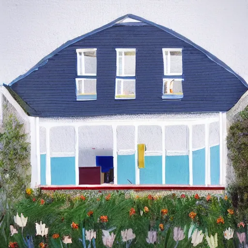 Image similar to house by the seaside