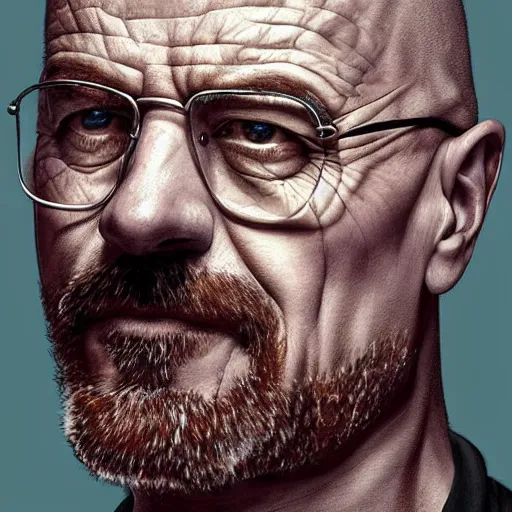 Image similar to a masterpiece portrait of mike from breaking bad. very detailed eyes. intricate, elegant, highly detailed. trending on artstation, digital art, by stanley artgerm lau, wlop, rossdraws, james jean, andrei riabovitchev, marc simonetti, yoshitaka amano