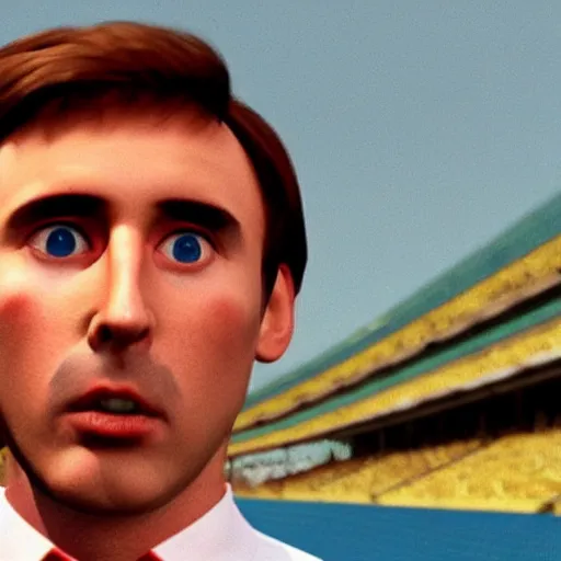 Image similar to Screenshot of Steve coogans Alan partridge in Fifa 22