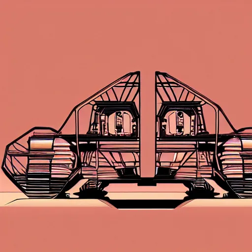 Image similar to synthwave wireframe intergalactic planetary future space vehicles that look super stylish. retrofuturism