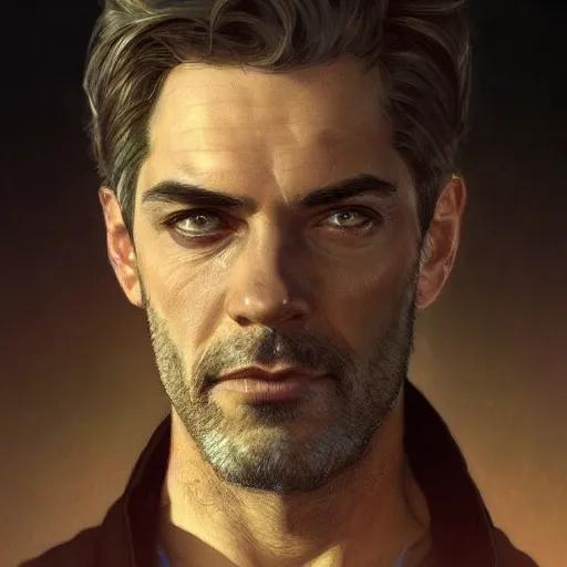 Prompt: portrait of Mark Margolis as Lucifer, elegant, intricate, headshot, highly detailed, digital painting, artstation, concept art, sharp focus, illustration, art by artgerm and greg rutkowski and alphonse mucha