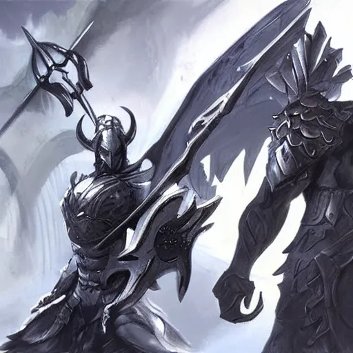 Image similar to infinity blade concept art