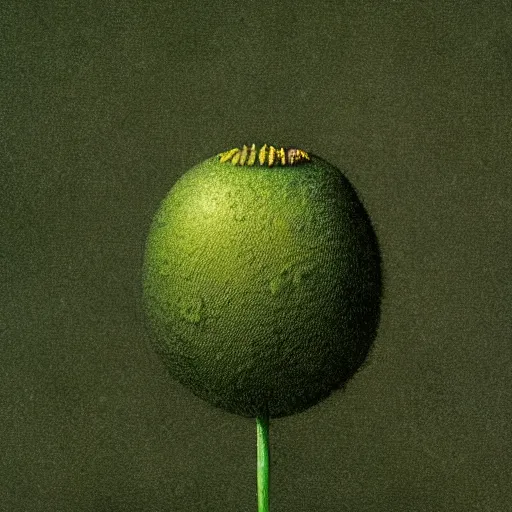 Prompt: a black nelumbo nucifera over a green textured background by otto dix, junji ito, hr ginger, jan svankmeyer, beksinski, claymation, hyperrealistic, aesthetic, masterpiece