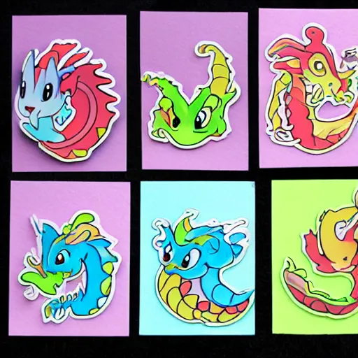 Image similar to cute dragon stickers