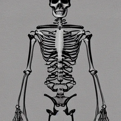 Image similar to isolated skeleton illustration funny