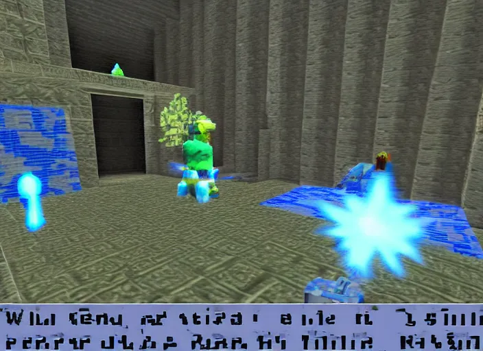 Image similar to water temple room. dark link. ocarina of time. nintendo 6 4 ( 1 9 9 6 )