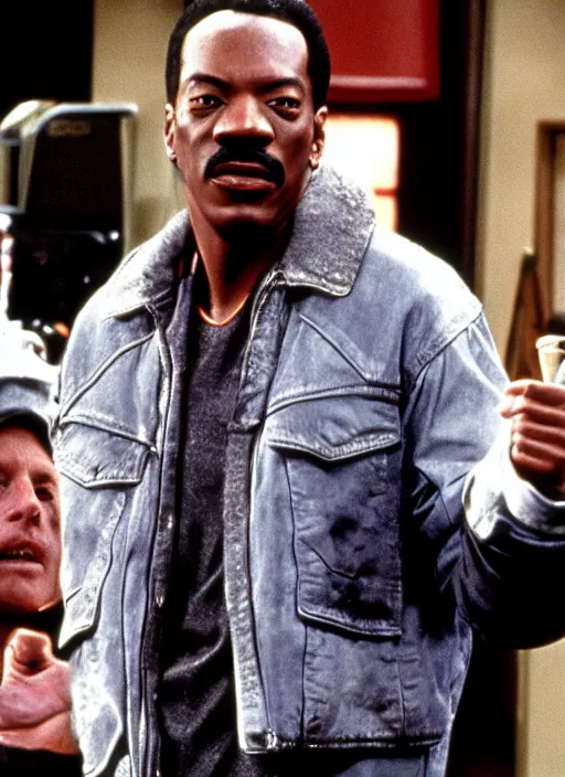 Image similar to Eddie Murphy in Back to the future movie