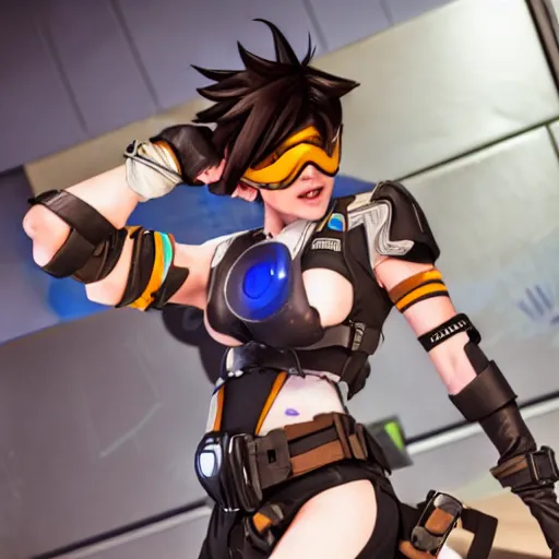 Image similar to tracer from overwatch r 3 4