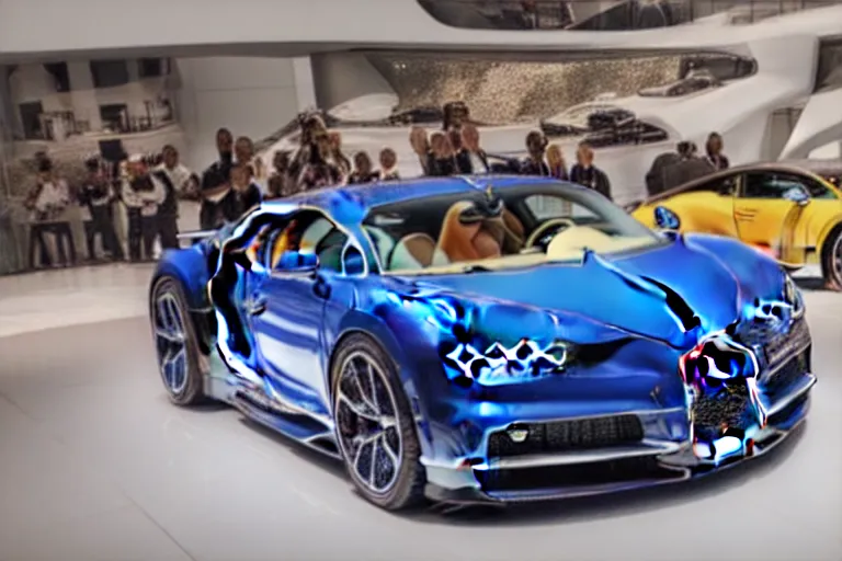 Prompt: bugatti chiron