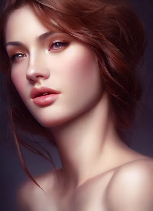 Image similar to photo of a gorgeous young woman in the style of stefan kostic, realistic, professionally retouched, half body shot, sharp focus, 8 k high definition, insanely detailed, intricate, elegant, art by stanley lau and artgerm