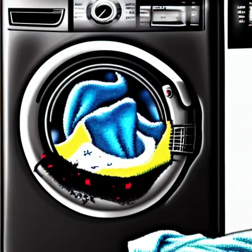 Image similar to rage against the washing machine