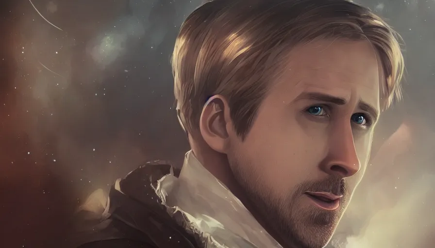 Prompt: Ryan Gosling as wizard, hyperdetailed, artstation, cgsociety, 8k