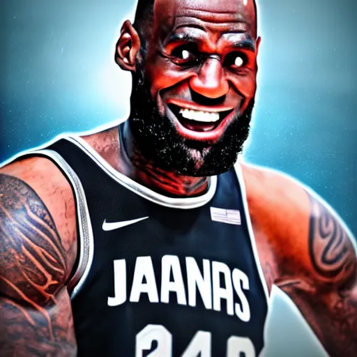 Prompt: paparazzi photo of Lebron James Lebron James Lebron James Lebron James Lebron James in a Naruto cosplay, ultra high definition, professional photography, dynamic shot, smiling, high angle view, portrait, Cinematic focus, Polaroid photo, vintage, neutral colors, soft lights, foggy, by Steve Hanks, by Serov Valentin, by lisa yuskavage, by Andrei Tarkovsky 8k render, detailed, oil on canvas, beautiful beautiful beautiful beautiful beautiful beautiful