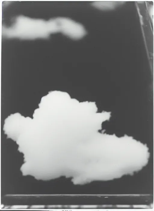 Image similar to realistic photo of cloud in a wooden box, front view, grain 1 9 9 0, life magazine reportage photo, metropolitan museum photo