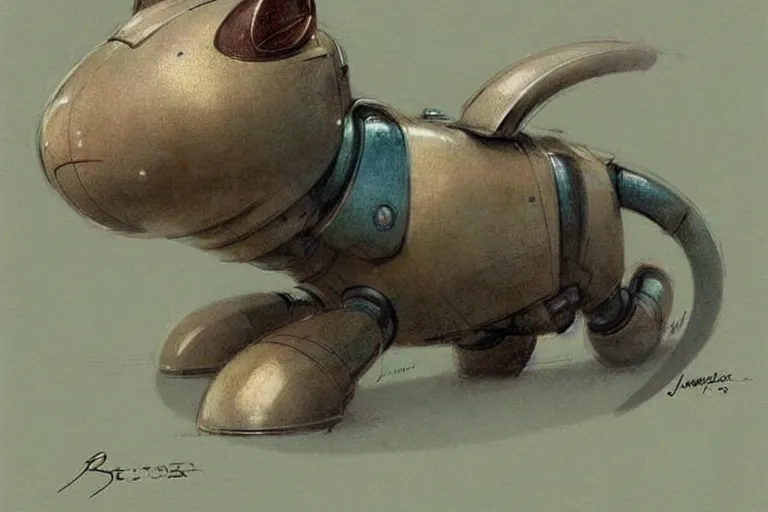 Image similar to ( ( ( ( ( 1 9 5 0 s retro future robot cat. muted colors. ) ) ) ) ) by jean - baptiste monge!!!!!!!!!!!!!!!!!!!!!!!!!!!!!!