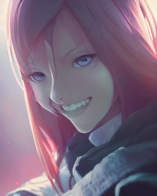 Prompt: a very evil girl, full shot, atmospheric lighting, detailed face, by makoto shinkai, stanley artgerm lau, wlop, rossdraws