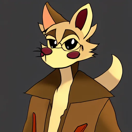 Image similar to discord clyde as a furry