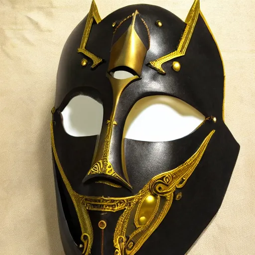 Prompt: severian's mask from the book of the new sun